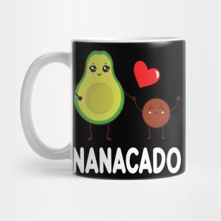 Avocados Dancing Together Happy Avocado Day Nanacado Grandma Mug